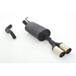 Sport exhaust silencer VW Golf IV - ECE approval (921412V-x)