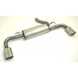 Duplex Sport exhaust silencer Opel Mokka / Mokka X FWD a AWD - ECE approval (971111TD-X)