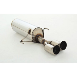 Sport exhaust silencer Opel Astra H Caravan - ECE approval (971160A-X)