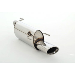 Sport exhaust silencer Opel Meriva - ECE approval (971172-x)