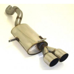 Sport exhaust silencer Renault Clio III GT - ECE approval (971922-X)