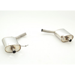 Duplex Sport exhaust silencer Skoda Octavia RS 5E - ECE approval (972511TD)