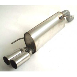 Sport exhaust silencer Alfa Romeo Mito - ECE approval (974020-X)
