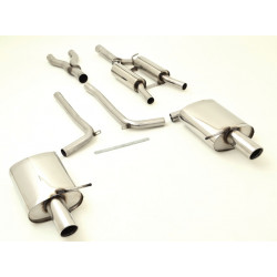 Gr.A Duplex Exhaust Audi A4 B7 (8EC/8ED/8H) Quattro - ECE approval (991027A-X)