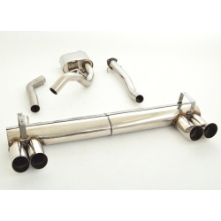 Gr.A Duplex Exhaust Opel Calibra - ECE approval (991127-X)