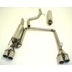 Gr.A Duplex Exhaust Opel Meriva B - ECE approval (991173-X)