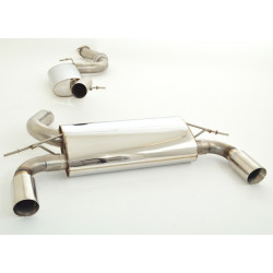 3"(76mm) Duplex Exhaust Ford Focus II DA3 ST - ECE approval (991201T-X3-X)