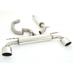 76mm Duplex Exhaust Seat Leon 5F Cupra - ECE approval (992750TCD-X3-X)