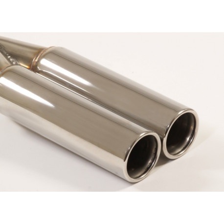 Z dvema izpustoma Konica dušilca ​​izpušnih plinov 2x70mm (ER-28) | race-shop.si