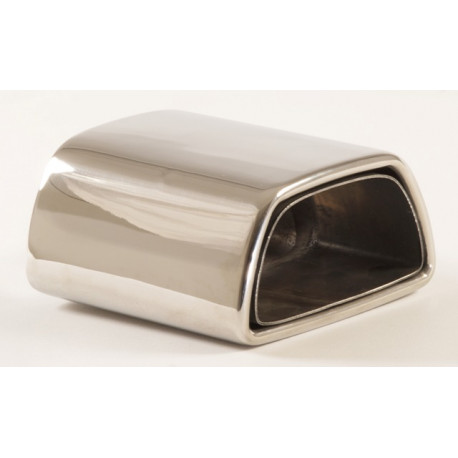 Ovalni z enim izpustom Konica dušilca ​​izpušnih plinov 80x140 | race-shop.si