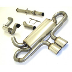 76mm Exhaust Ford Focus III Turnier DYB ST - ECE approval (M981202KT-X3-X)