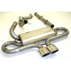 76mm Exhaust Ford Focus III Hatchback ST - ECE approval (M981202T-X3-X)