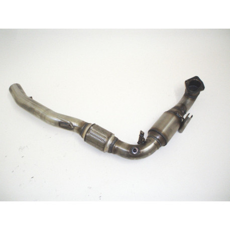 Fabia 70mm Stainless steel downpipe with sport kat. (200CPSI) (881042T-DPKAHJS) | race-shop.si