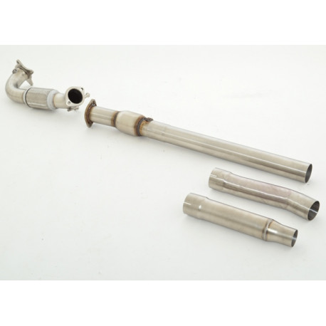 TT 76mm Downpipe with 200CPSI sport kat. (stainless steel) AUDI TT AUDI A3 (981032-X3-DPKA) | race-shop.si