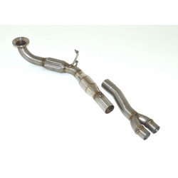 76mm Downpipe with 200CPSI sport kat. Audi RS3 8P Sportback Quattro (981033RS-X3-DPKA)