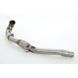 76mm Downpipe with Sport kat. (stainless steel) AUDI A1 (981042S-X3-DPKA)
