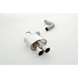 76mm Sport exhaust silencer Audi A5 B8 Sportback FWD - ECE approval (971034-X3-X)