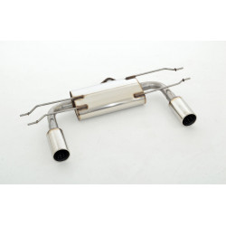 Duplex Sport exhaust silencer Mazda CX-3 AWD - ECE approval (972231D-X)