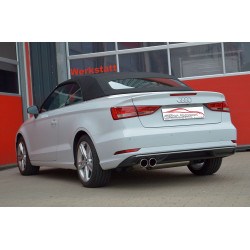 Gr.A Exhaust Audi A3 8V Cabrio FWD - ECE approval (981057B-X)
