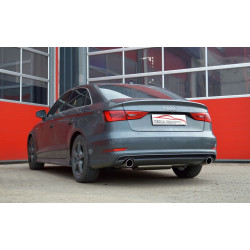 Gruppe A Duplex exhaust system Audi A3 8V saloon FWD - ECE approval (991056BUS-X)
