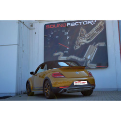 Gr.A Duplex Exhaust (stainless steel) - ECE approval VW Beetle (991449A-X)