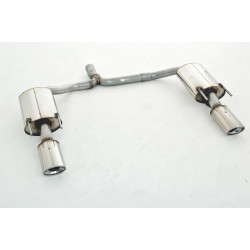 Sport duplex exhaust Opel Astra K Sports Tourer - ECE approval (971186TD-X)