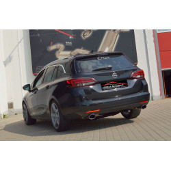 76mm Sport duplex exhaust Opel Astra K Sports Tourer - ECE approval (971186ATD-X3-X)