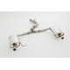 Izpušni sistemi Friedrich Motorsport 76mm Sport duplex exhaust VW Golf VII R Variant - ECE approval (971452RD-X3) | race-shop.si
