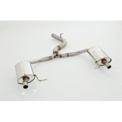 76mm Sport duplex exhaust VW Golf VII R Variant - ECE approval (971452RD-X3)