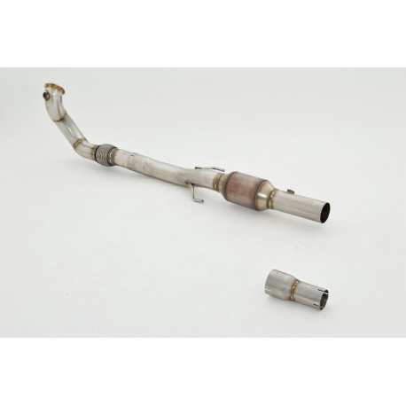 Corsa 76mm Stainless steel downpipe with sport kat. (200CPSI) (981106AT-X3-DPKAHJS) | race-shop.si