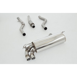 76mm Exhaust BMW 1er F20/F21 - ECE approval (981352L-X3-X)