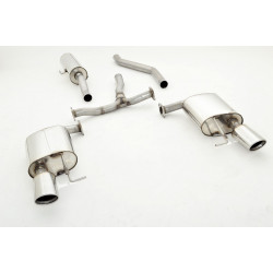Gruppe A Duplex exhaust system Mazda 6 (GH) Sport-estate - ECE approval (992218A-X)