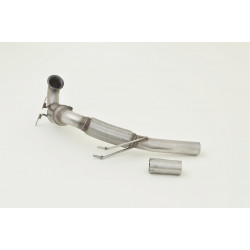 76mm Downpipe with Sport kat. (stainless steel) (981453G-X3-DPKAHJS)