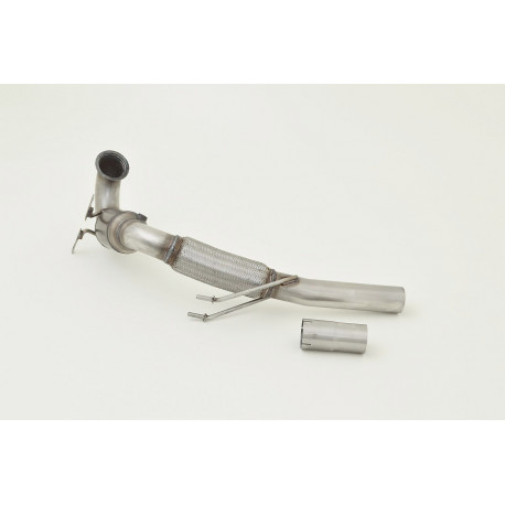 Octavia 76mm Downpipe with Sport kat. (stainless steel) (981453G-X3-DPKAHJS) | race-shop.si