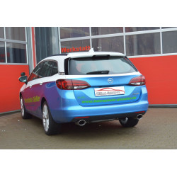 Duplex Exhaust system Opel Astra K Sports Tourer - ECE approval (901186AD-X)