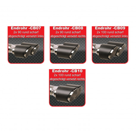 Izpušni sistemi Friedrich Motorsport 76mm (3") Exhaust (stainless steel) - ECE approval VW Beetle VW Golf (981412-X3) | race-shop.si