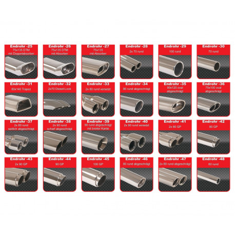 Izpušni sistemi Friedrich Motorsport Sport exhaust silencer Ford Fiesta JA8 Facelift - ECE approval (971221AT-X) | race-shop.si