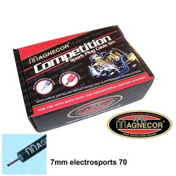 Ignition Leads Magnecor 7mm sport for DUCATI 650 SS (carburetored - spike fitting at coil)