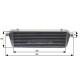 Običajni vmesni hladilniki Hladilnik FMIC univerzalni 550 x 180 x 65 mm in/out 57mm | race-shop.si