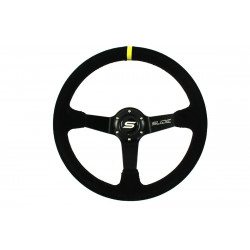 Steering wheel SLIDE 3, 350mm, suede, 90mm deep dish