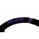 Volani 3-kraki volanski obroč Slide, 350mm, semiš, 90mm zamik, črna/srebrna | race-shop.si