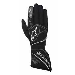 Race gloves Alpinestars Tech 1ZX with FIA (outside stitching) grey