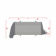 Po meri Competition custom intercooler Wagner 550mm x 400mm x 100mm | race-shop.si