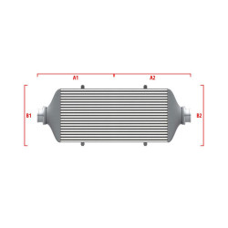 Competition custom intercooler Wagner 600mm x 300mm x 90mm