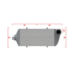 Performance custom intercooler Wagner 700mm x 300mm x 90mm