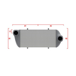 Performance custom intercooler Wagner 700mm x 300mm x 90mm