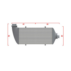 Performance custom intercooler Wagner 600mm x 300mm x 90mm