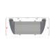 Po meri Performance custom intercooler Wagner 600mm x 205mm x 80mm | race-shop.si