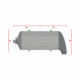 Po meri Competition custom intercooler Wagner 500mm x 400mm x 100mm | race-shop.si
