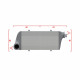 Po meri Performance custom intercooler Wagner 600mm x 205mm x 80mm | race-shop.si